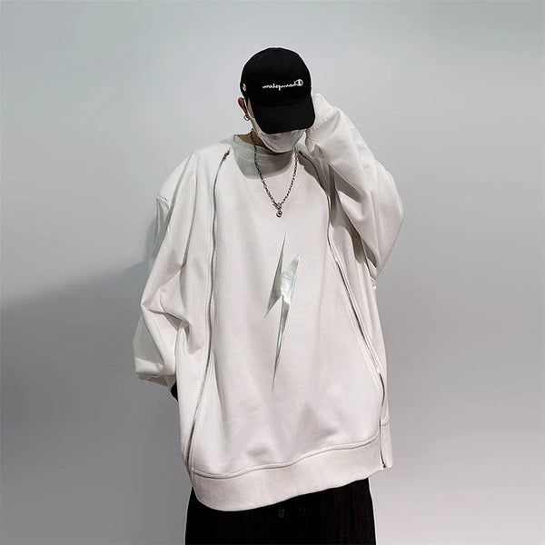 Mirror Finish Boxy Hip-Hop Top
