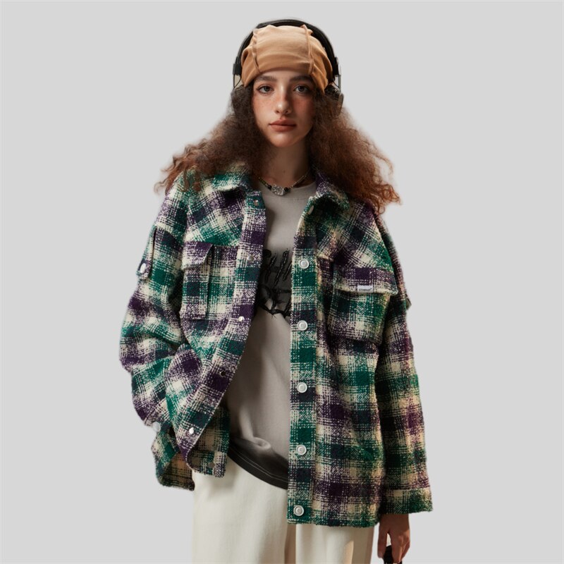 Plaid Oversized Vintage Shirt
