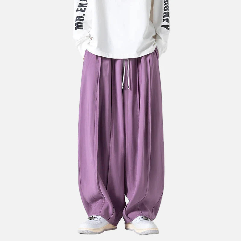 Wide Leg Jogger, önden görünüm — Navra Wear