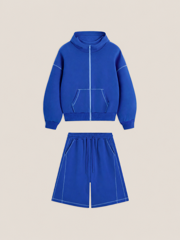 Boxy Eşofman Takımı, detay görünüm — Navra Wear