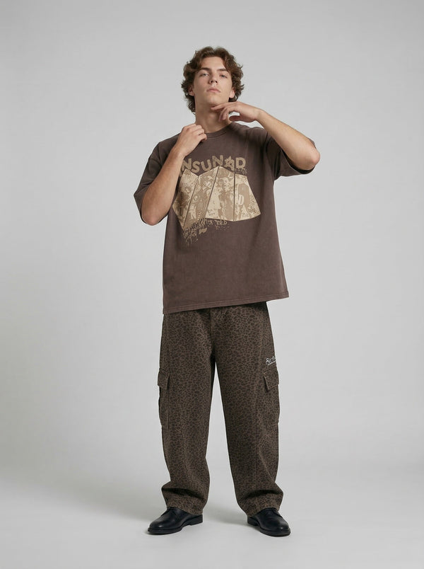INSUNAD Boxy-Fit Print T-Shirt