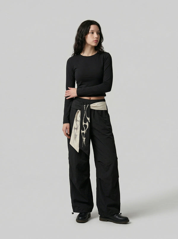 Abstract Flame Wide-Leg
