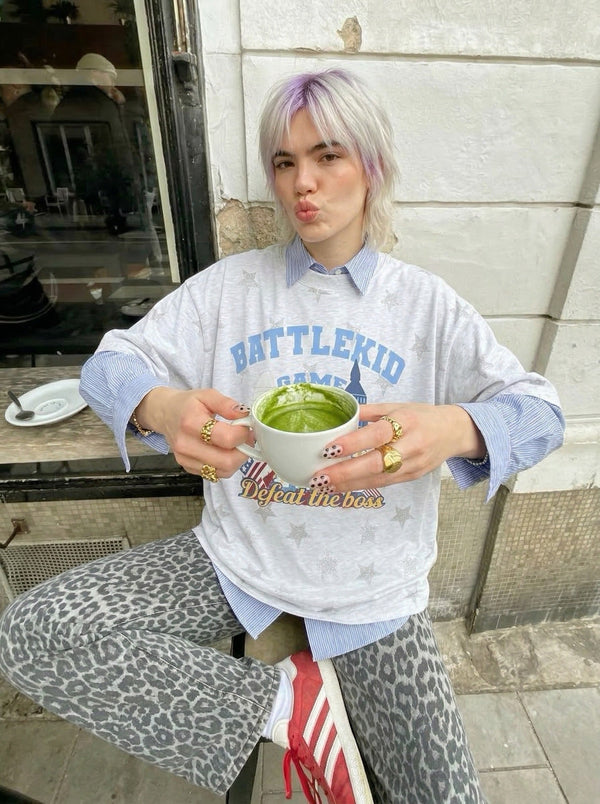 BATTLEKID Lived-In Five-Point T-Shirt