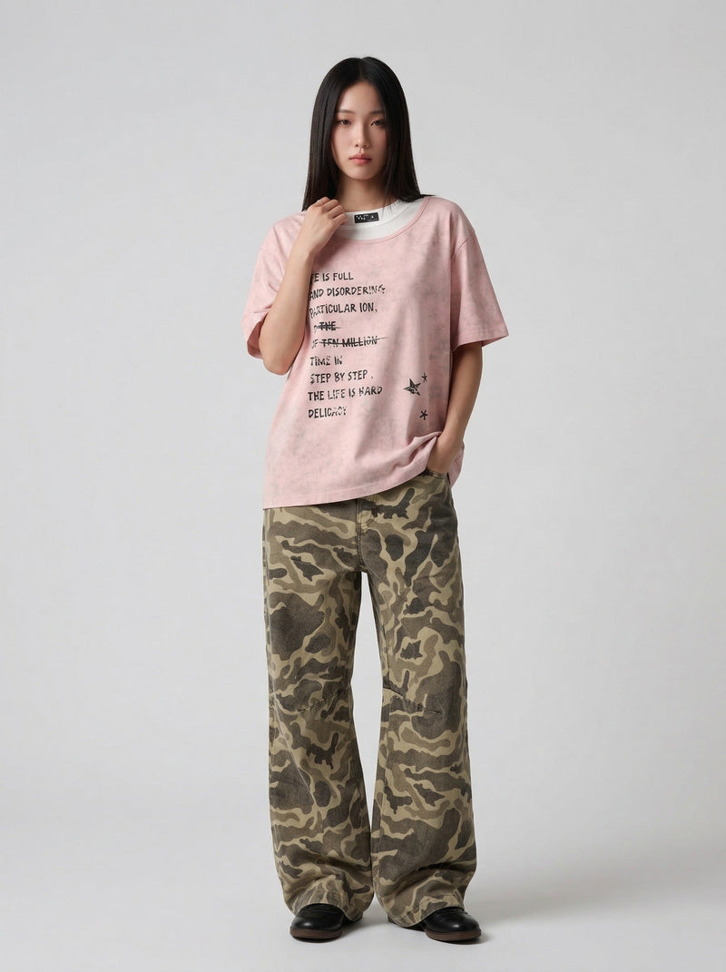 Worn-In Illustrated Short-Sleeve T-Shirt