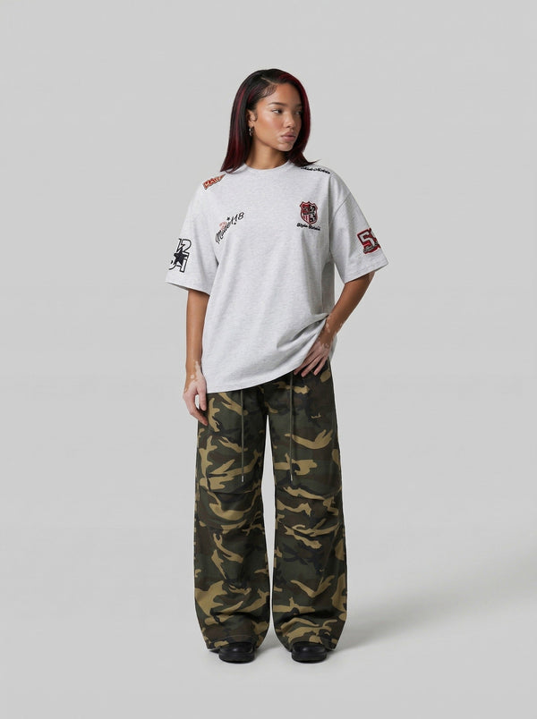 Made Rookie Needle-Art Relaxed-Cut T-Shirt