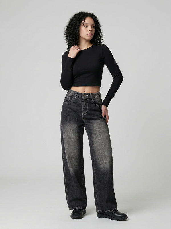 Classic Bell-Leg Denim for Metro