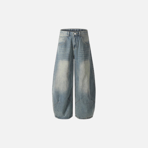 Classic Denim Scimitar Bell Leg Denim