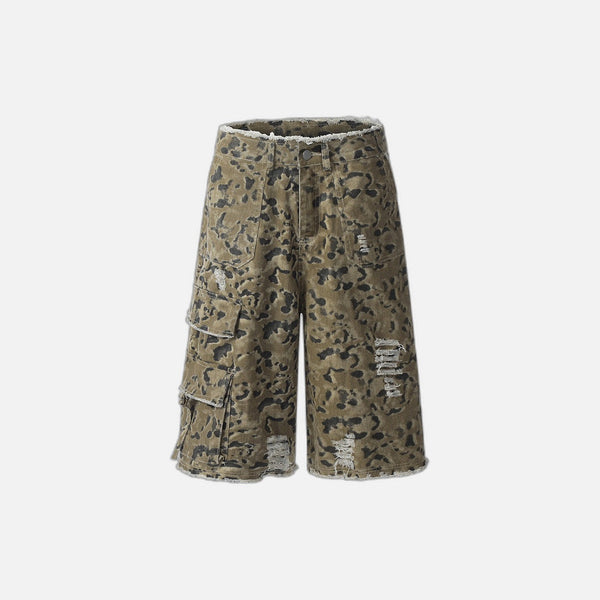 Wild Terrain Print Shorts