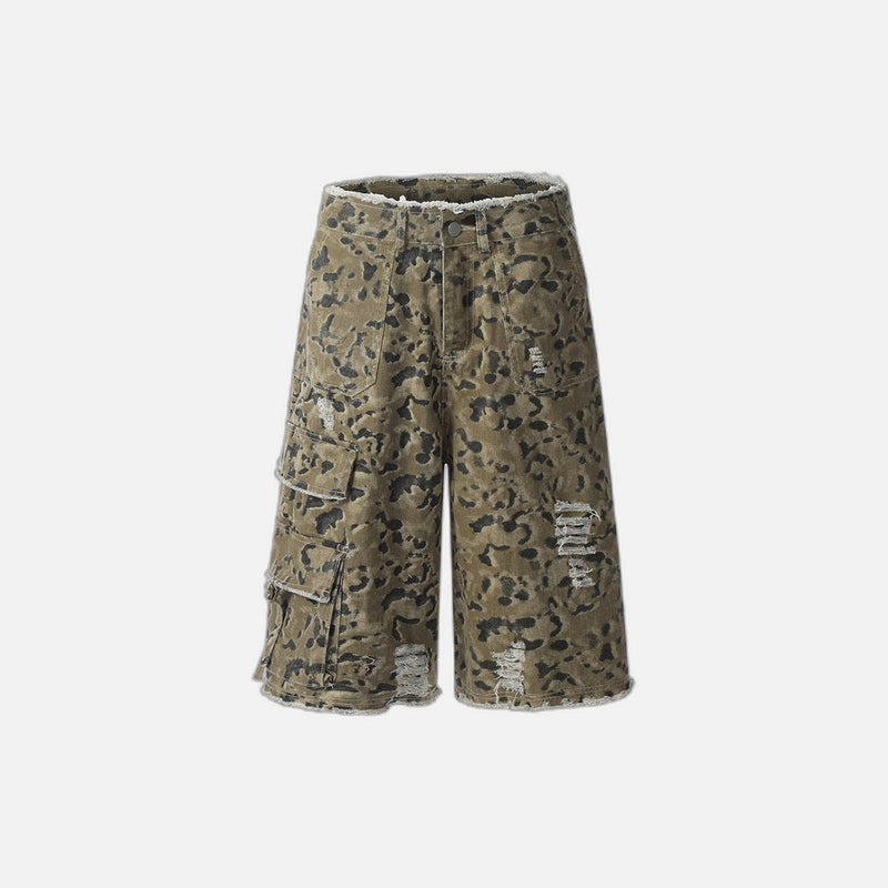Wild Terrain Print Shorts