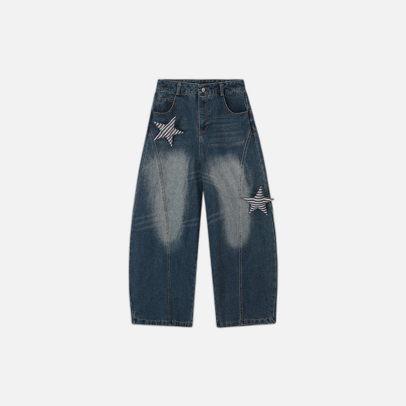 Modern Decorative Stellar Machete Denim