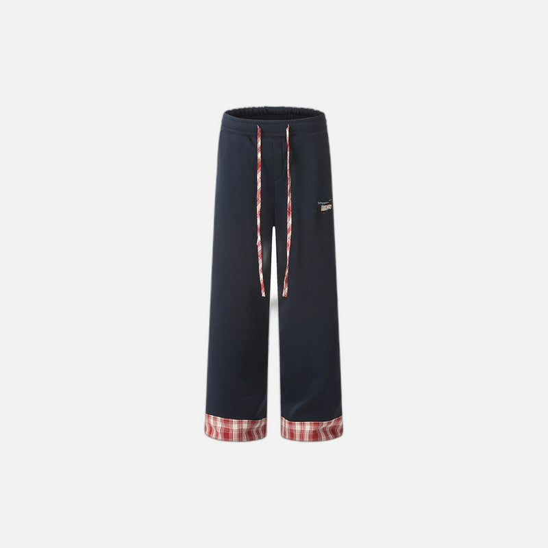 Contrast Seam Street Trousers