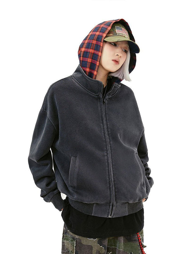 Cozy City-Ready Zip-Up Sweatshirt