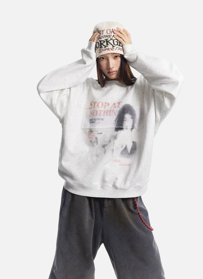 Driven View Graphic Sweatshirt