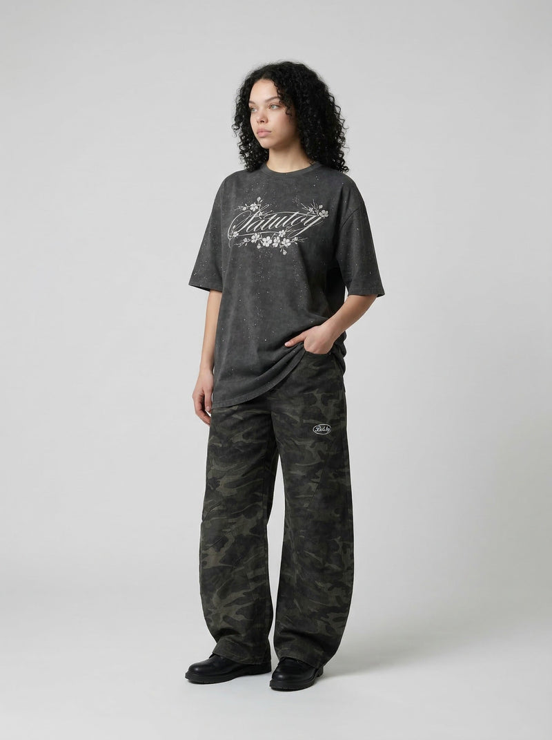 Statutoy Floral Boxy-Fit T-Shirt
