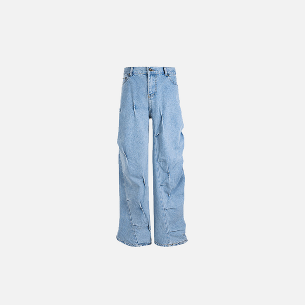 Vintage Yıkanmış Jean Pantolon, önden görünüm — Navra Wear