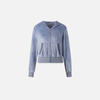 Crystal Heart Zip Sweatshirt