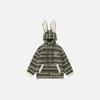 Bunny Stripe Winter Hood Sweatshirt