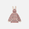 Bunny Stripe Winter Hood Sweatshirt