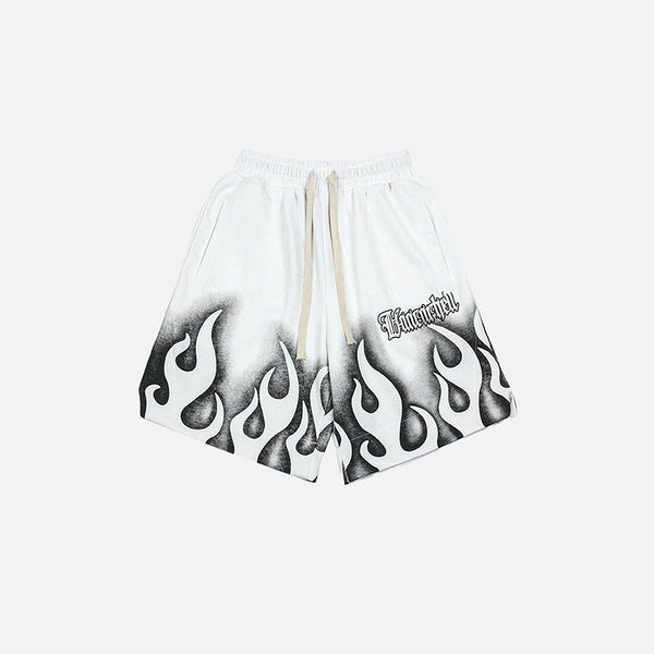 Inferno Print Shorts alternatif görünüm
