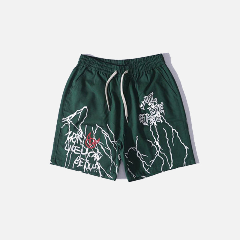 All-Seeing Graphic Shorts
