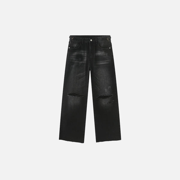 Heritage Rinse Torn Denim alternatif görünüm