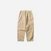Straight Back-Pocket Solid Field Pants