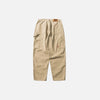 Straight Back-Pocket Solid Field Pants