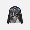 Faded Era Dirty-Art Hound Visual Mosaic T-Shirt