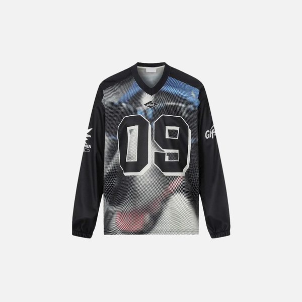 Faded Era Dirty-Art Hound Visual Mosaic T-Shirt alternatif görünüm
