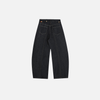 Western Style High Street Curved Blade Denim