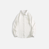 Seoul Stripe Lapel Relaxed Fit Shirt