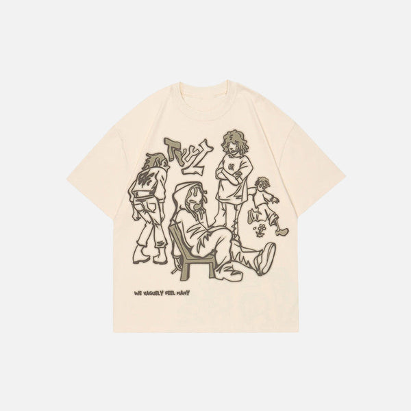 Young Blood Statement T-Shirt alternatif görünüm