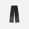 Classic Ombre Black Relaxed Denim
