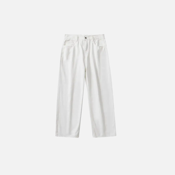 Easy Cut White Denim
