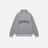 Script Half-Zip Relaxed Sweatshirt