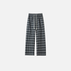 Oversized Check Sweatpants