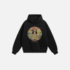 2000s Graffiti Sad Face Graphic Sweatshirt