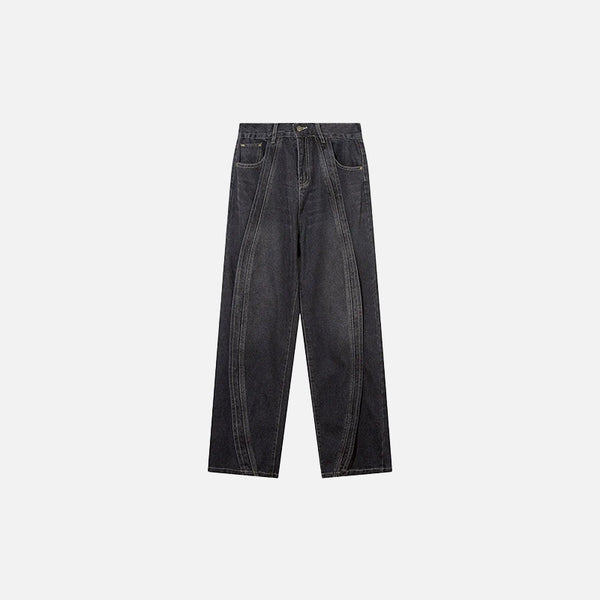 Heritage Relaxed High-Waisted Denim alternatif görünüm