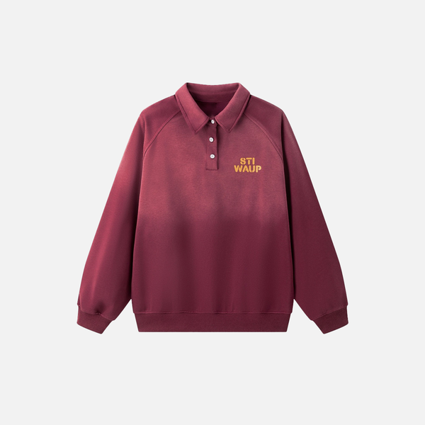 Fade Dye Script Retro Sweatshirt