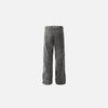 Field Belted Bell-Leg Denim