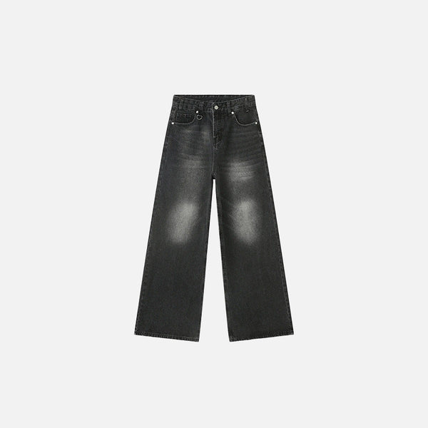 Bell-Leg Cowboy Denim alternatif görünüm