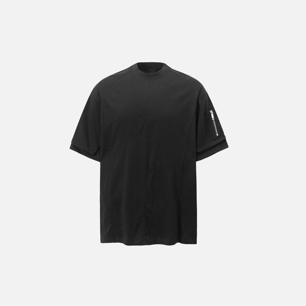 Neck Round Cotton T-Shirt alternatif görünüm
