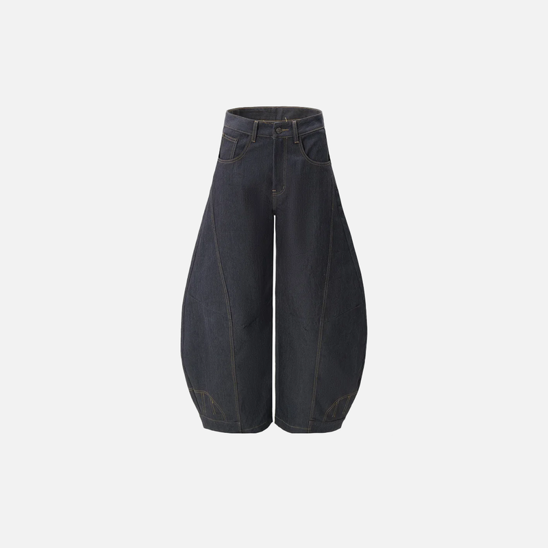 Metro High Street Relaxed Bell Leg Denim