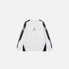 Front view of the white Neon Street Long Sleeve T-shirt in a gray background