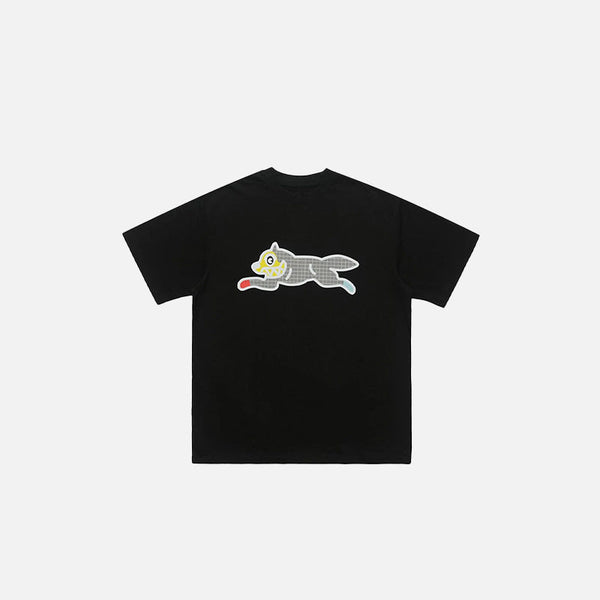 Playful Ropa Pup-Print T-Shirt alternatif görünüm