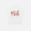 Freedom-State Style Seraphic Letter Print T-Shirt