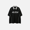 Suede Stitch-Craft Easy-Fit Laid-Back T-Shirt