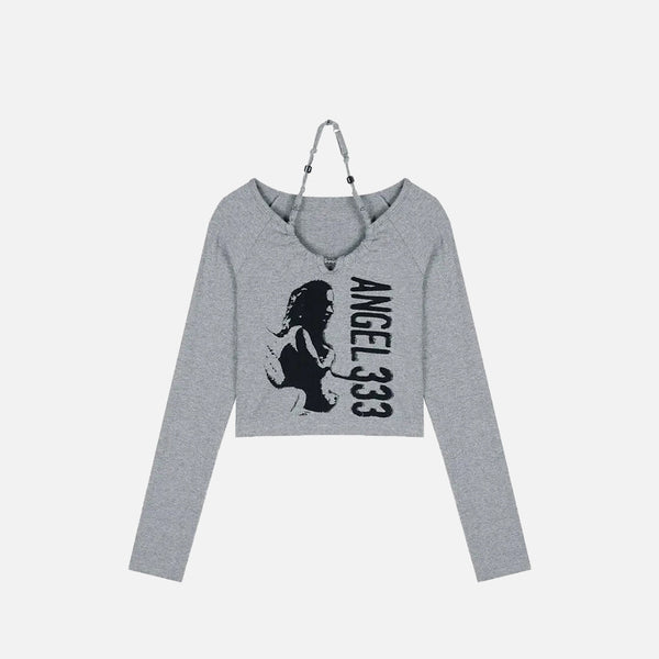 New-Millennium Women's Dirty-Art Top alternatif görünüm