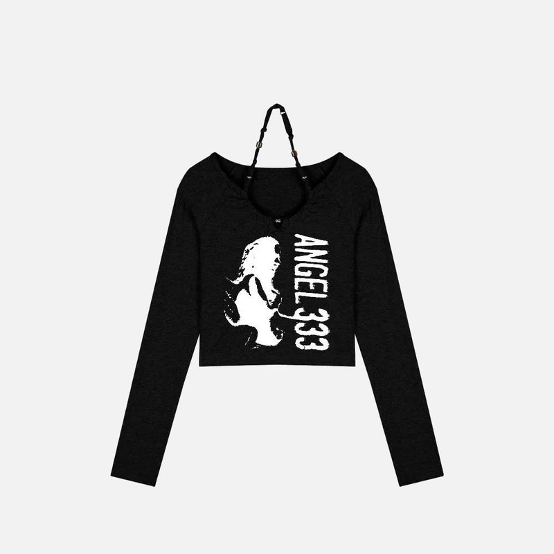 New-Millennium Women's Dirty-Art Top