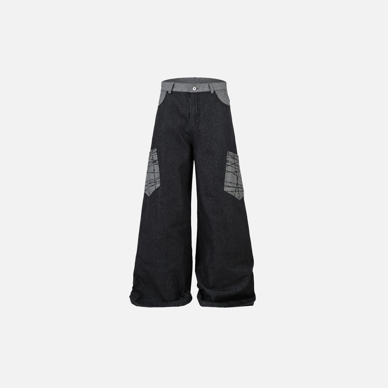 Heritage Faded Bell Leg Denim Utility Denim